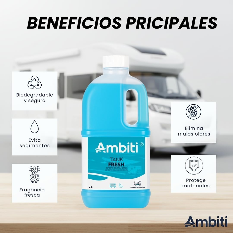Miniatura: Ambiti | Tank Fresh | Aditivo Para Depósito Aguas Grises | Elimina Olores Y Sedi