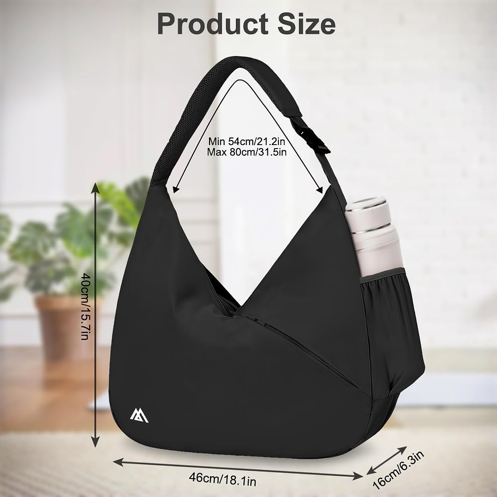 Miniatura: Flintronic Bolsa Deporte Y Yoga Con Esterilla, Compartimento Para Zapatos Y Bols