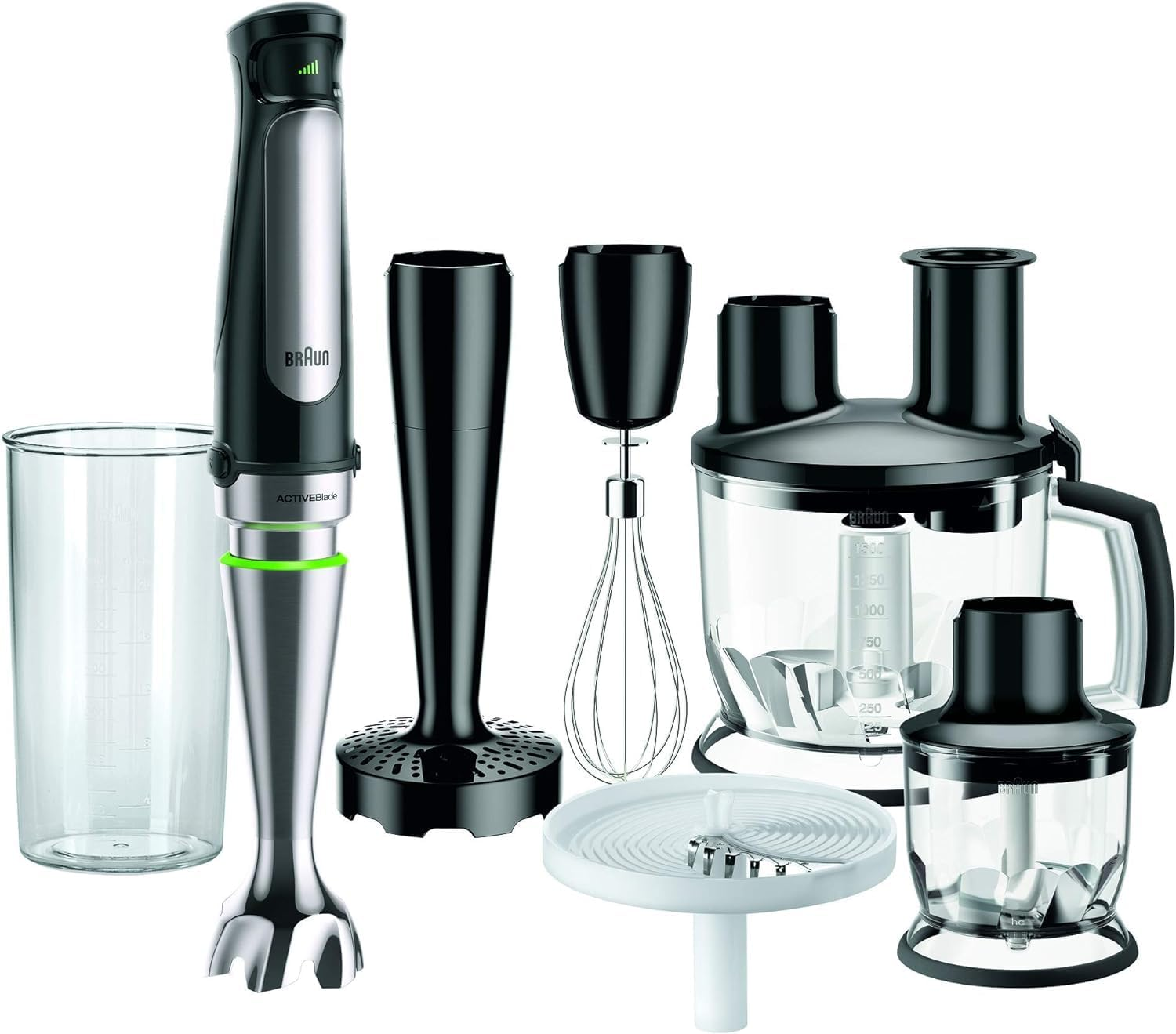 Braun Minipimer 7 - Batidora De Mano Con Tecnología Splashcontrol, Sistema Activ