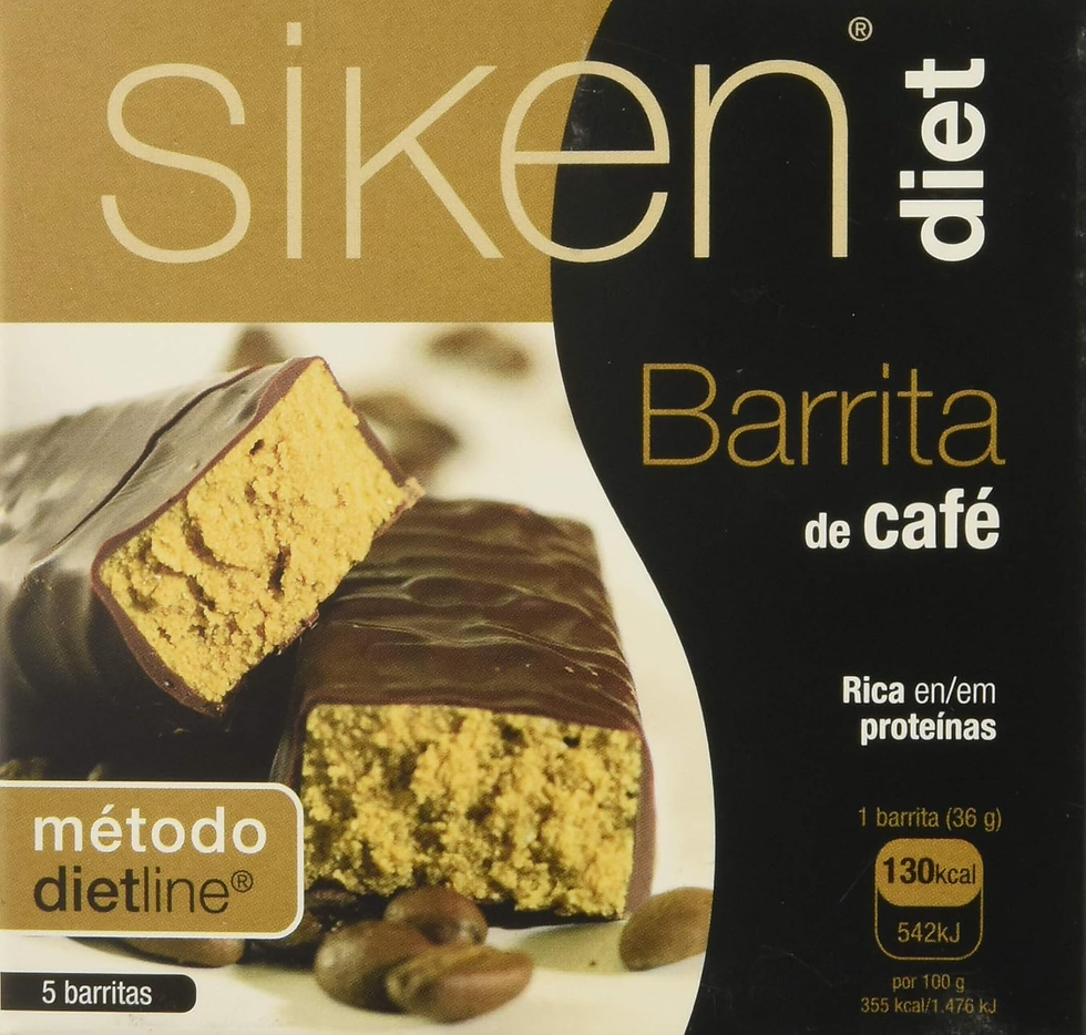 Miniatura: Siken Diet - Barrita Sabor Crema De Cacao Con Proteínas Y Baja En Calorías Para 