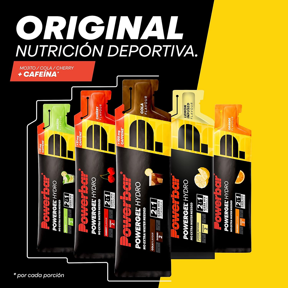Miniatura: Powerbar - Powergel Hydro - Orange - 24X67Ml - Gel Energético Alto En Carbohidra