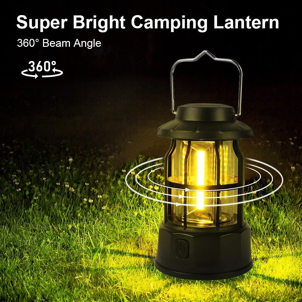 Miniatura: Flintronic Lámpara Camping, Lampada Da Campeggio Portatile, Retrò Lampada Da Cam