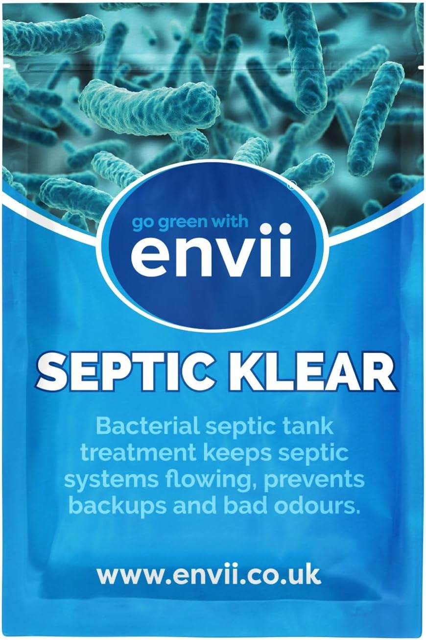 Envii Septic Klear – Pastillas Fosa Septica 12 Meses Tratamiento Bacterias Fosa