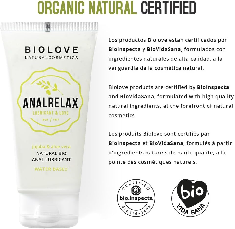 Miniatura: Anal Relax Gel Lubricante Anal a Base De Agua Con Jojoba, Cannabis Y Aloe Vera (