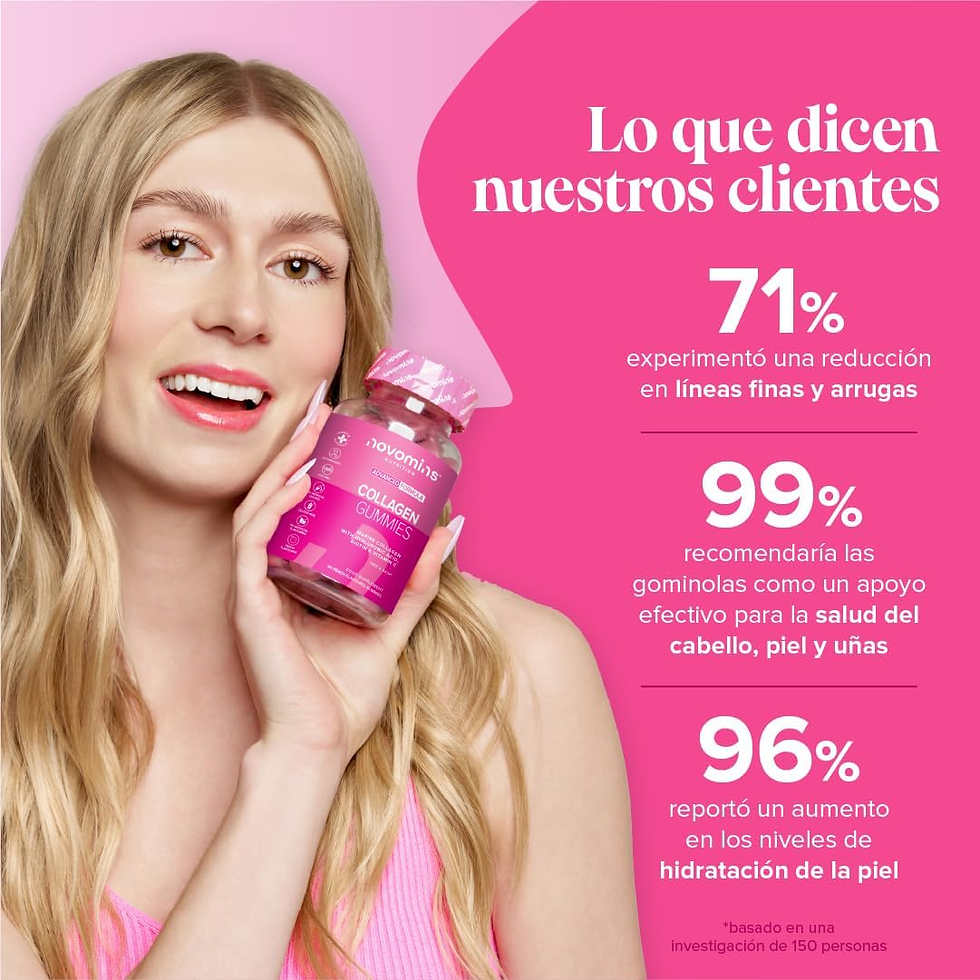 Miniatura: Colageno Hidrolizado Puro - 60 Gominolas Con Acido Hialuronico, Vitamina C Y Bio