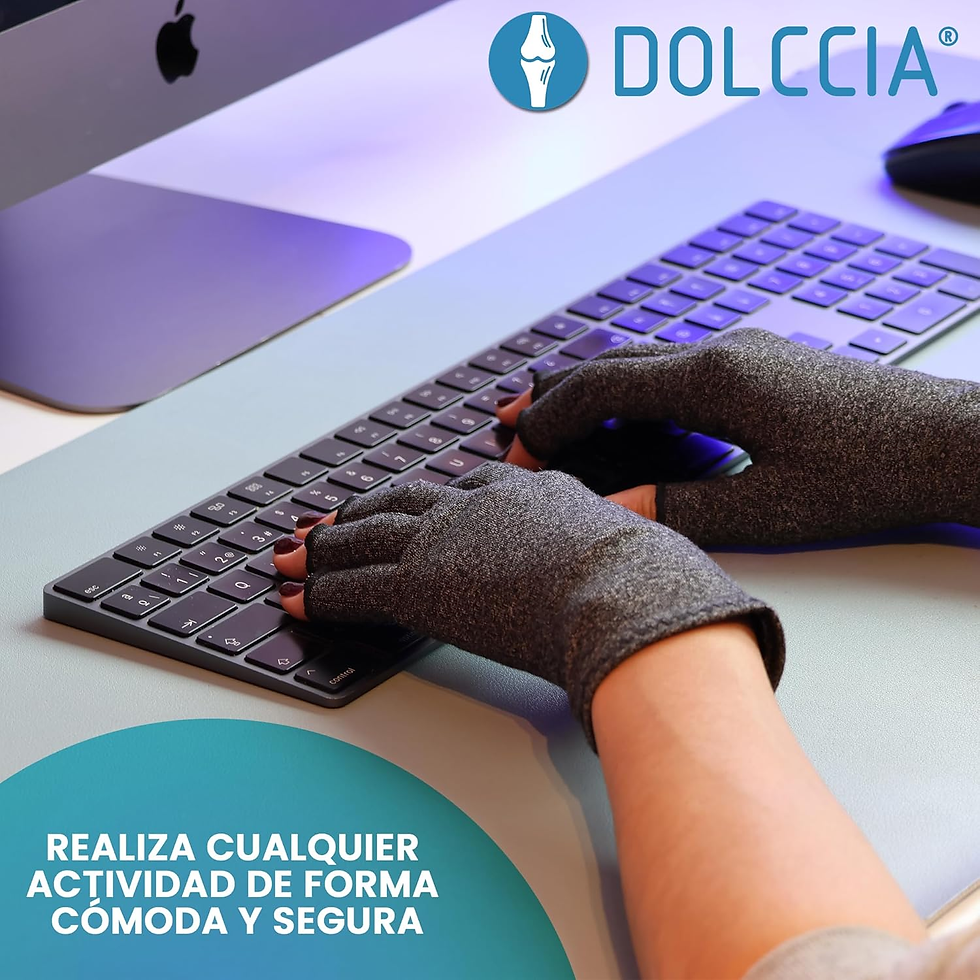 Miniatura: DOLCCIA Guantes De Compresión Artritis, Alivio Para Dolor De Manos Y Artrosis, M