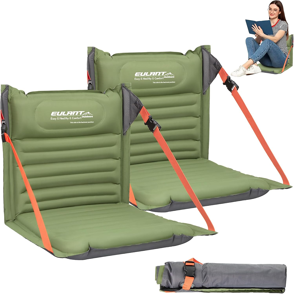 Miniatura: EULANT Inflable Cojín De Asiento Con Calefacción, Calefactado Asiento De Estadio
