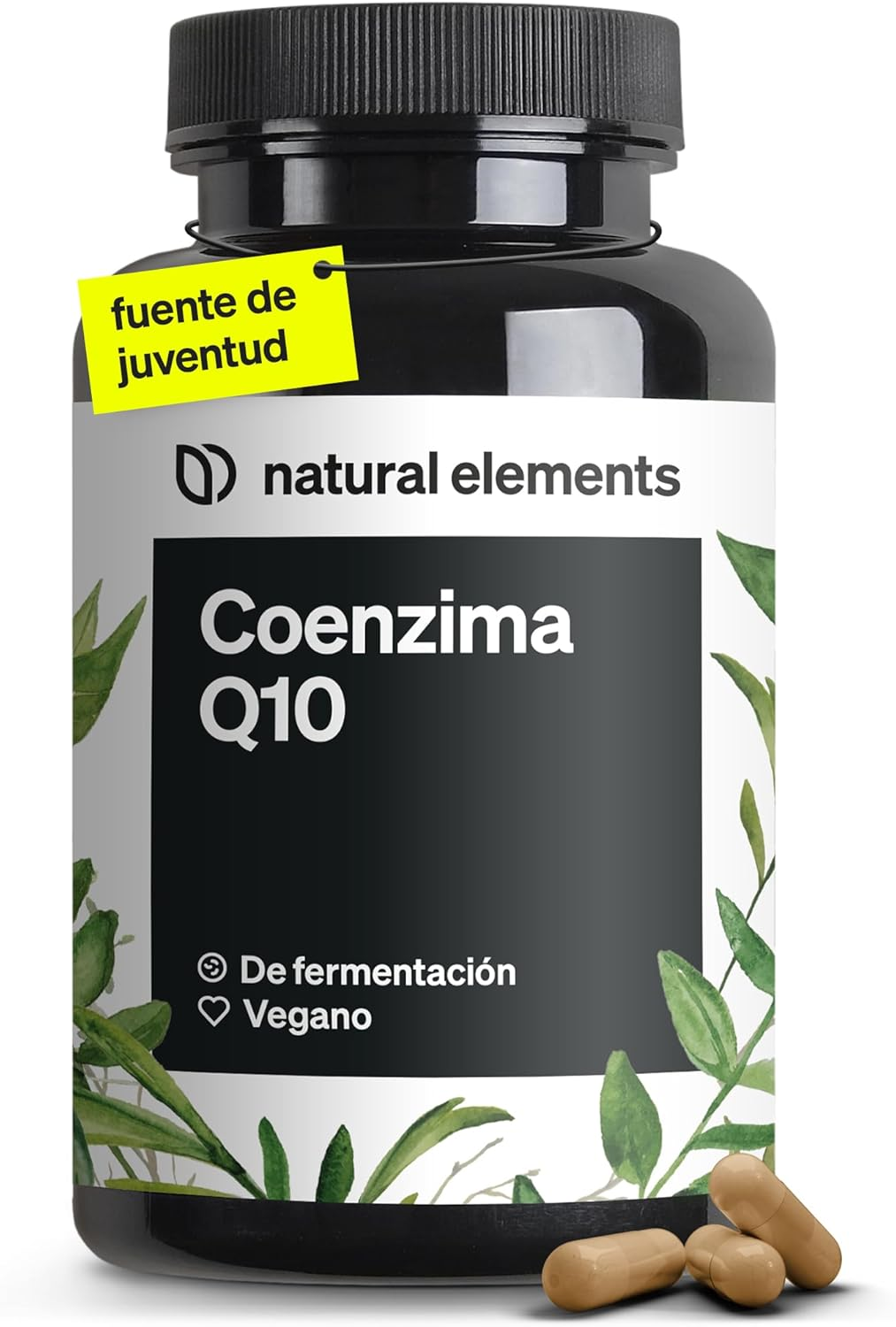 Coenzima Q10 200Mg - 120 Cápsulas Veganas Para 4 Meses - Coq10 Procedente De Fer