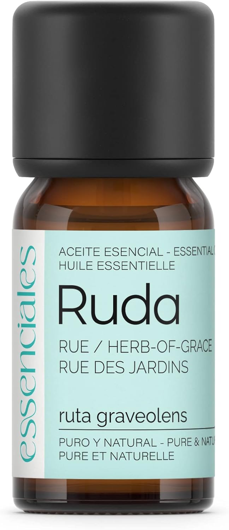 Essenciales - Aceite Esencial De Ruda, 100% Puro Y Natural, 10 Ml | Aceite Esenc