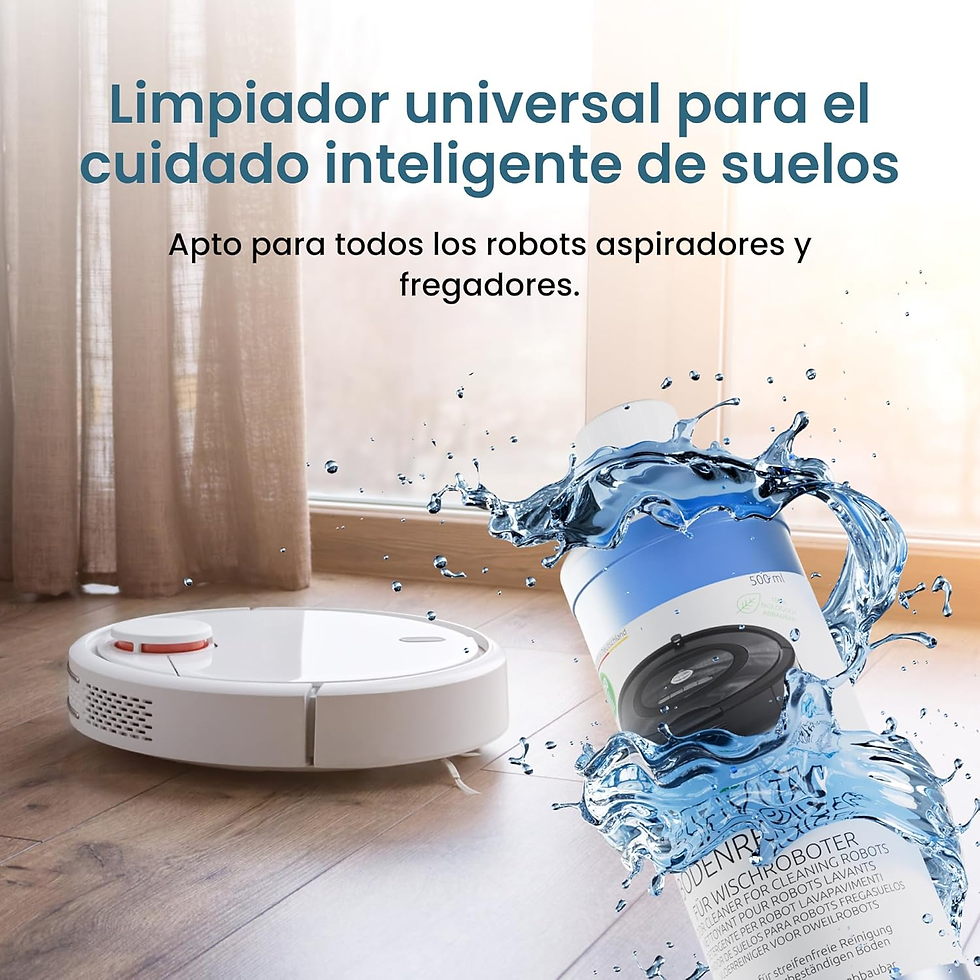 Miniatura: ® Detergente Robot Aspirador [1L] - Liquido Robot Friegasuelos Sin Rayas & Soste