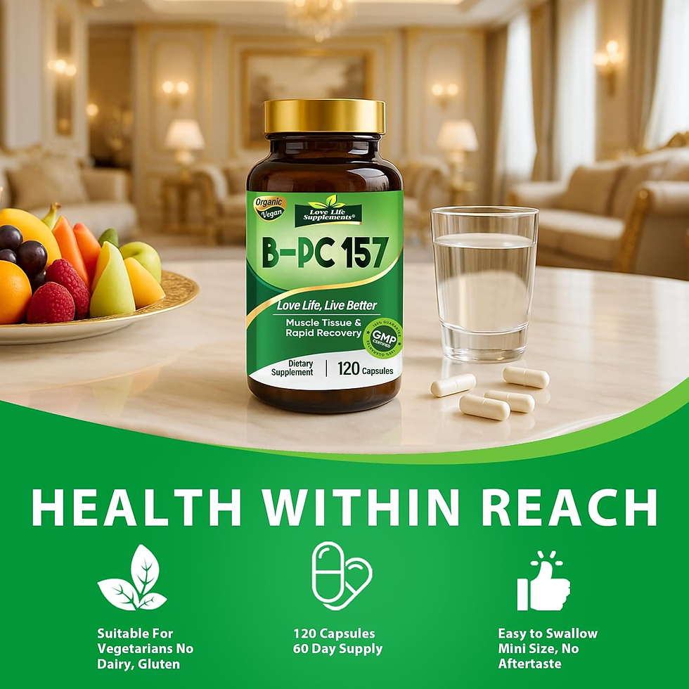 Miniatura: B_PC 157 1000Mg, Péptido Avanzado Para Protector Muscular, Vegano, Sin Gluten, A