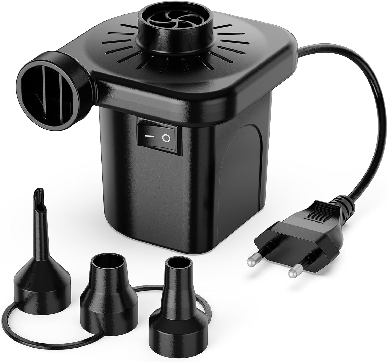 Bomba De Aire Eléctrica Para Inflables,Con 3 Boquillas,220-240 V,Bombas Inflador