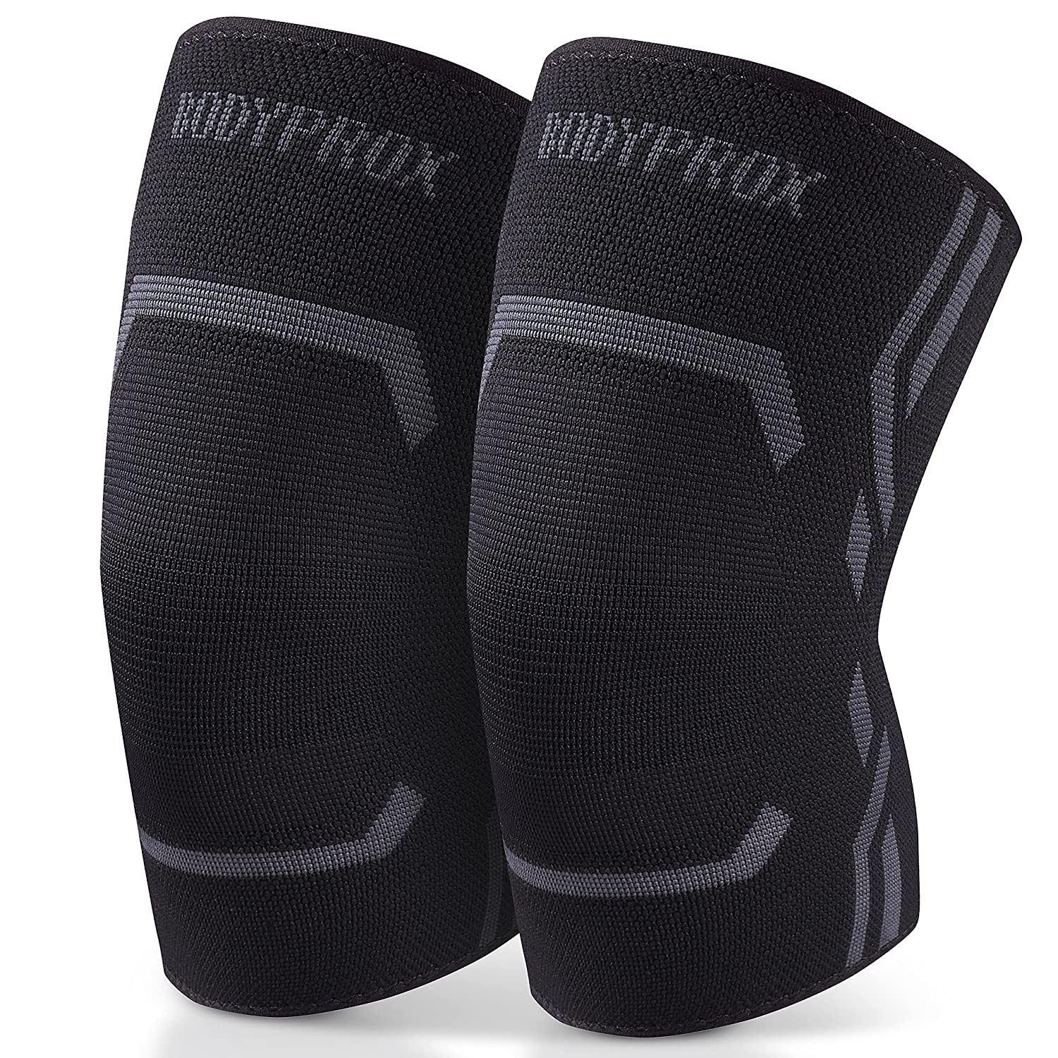 Bodyprox Rodillera De Compresión Para Hombres Y Mujeres (Paquete De 2), Rodiller