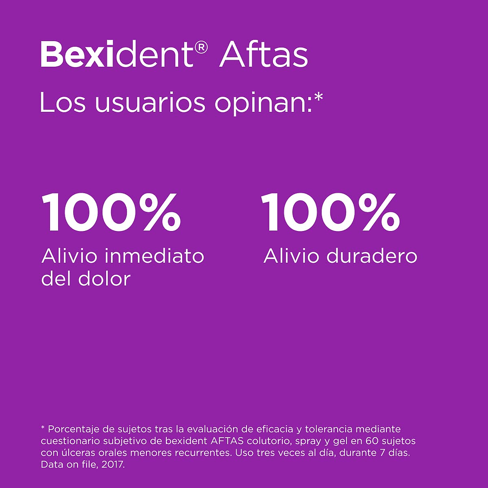 Miniatura: BEXIDENT AFTAS COLUTORIO 120ML