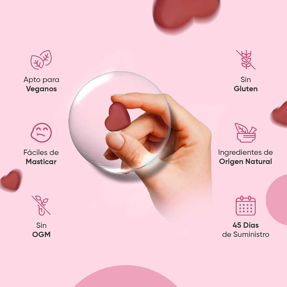 Miniatura: Multivitaminas Y Minerales Para Mujer - 90 Gominolas Sabor Fresa Y Frambuesa - 1