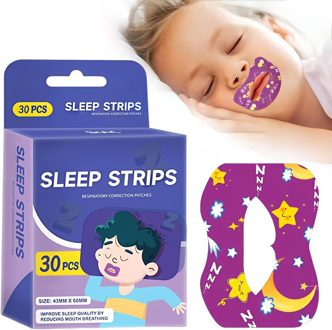 Parche Antironquidos Para Niños, Banda Respiratoria Para Dormir, Parche, De Resp