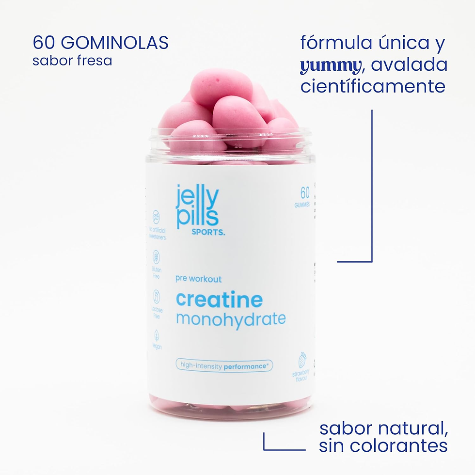 Miniatura: Jelly Pills Sports Creatina Monohidratada – 60 Gominolas – 1,5G Por Gummy – Sabo