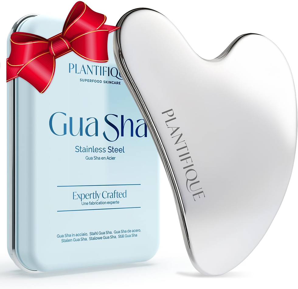 Miniatura: Plantifique Gua Sha Facial De Jade Auténtico - Masajeador Facial Para Tonificar 