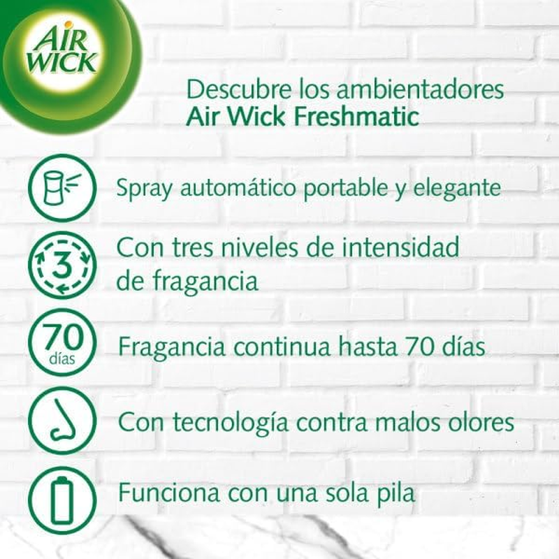 Miniatura: Air Wick Freshmatic Recambios De Ambientador Spray Automático, Esencia Para Casa