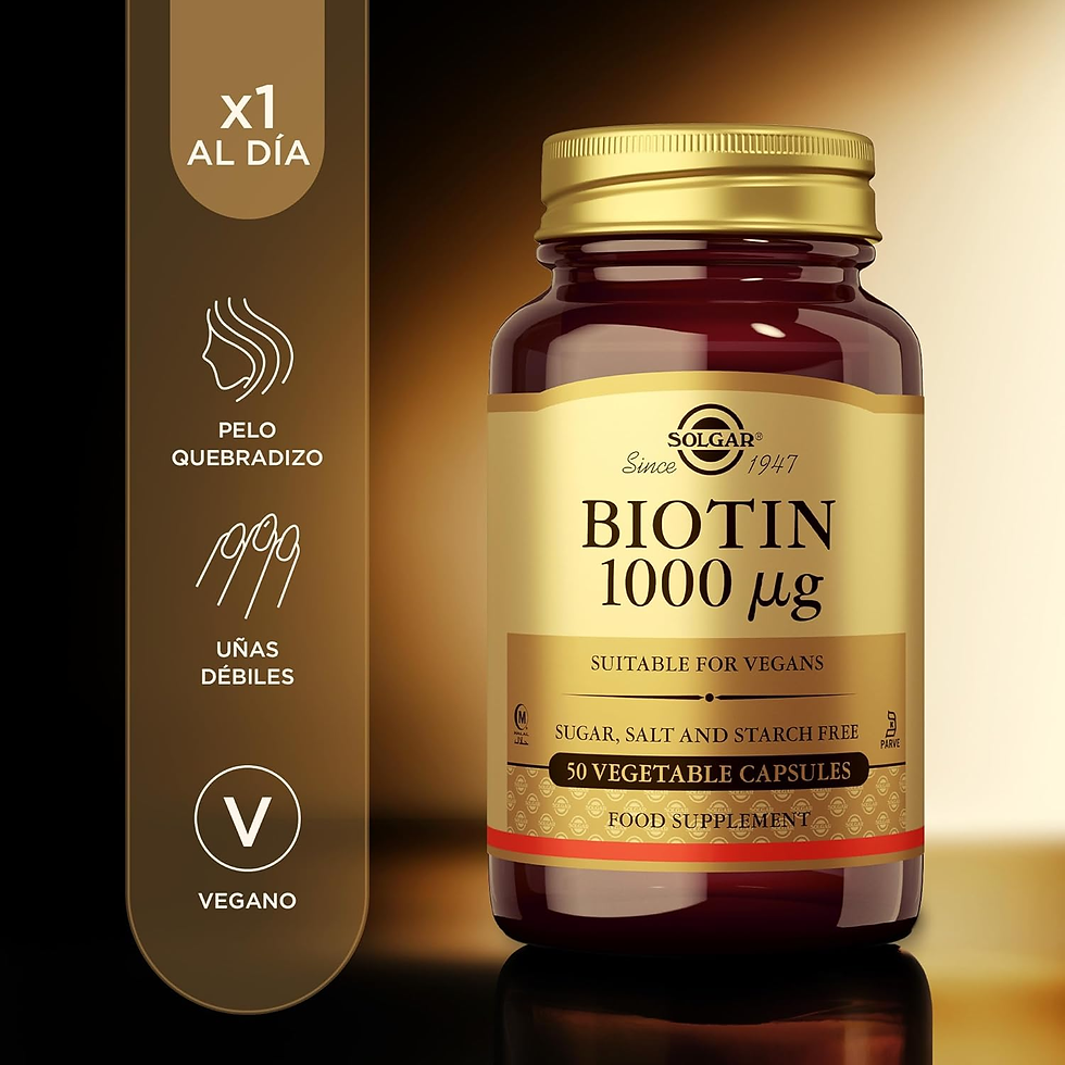 Miniatura: Solgar Biotina 1000 Μg, Apoya La Salud De La Piel Y Del Cabello, 50 Comprimidos