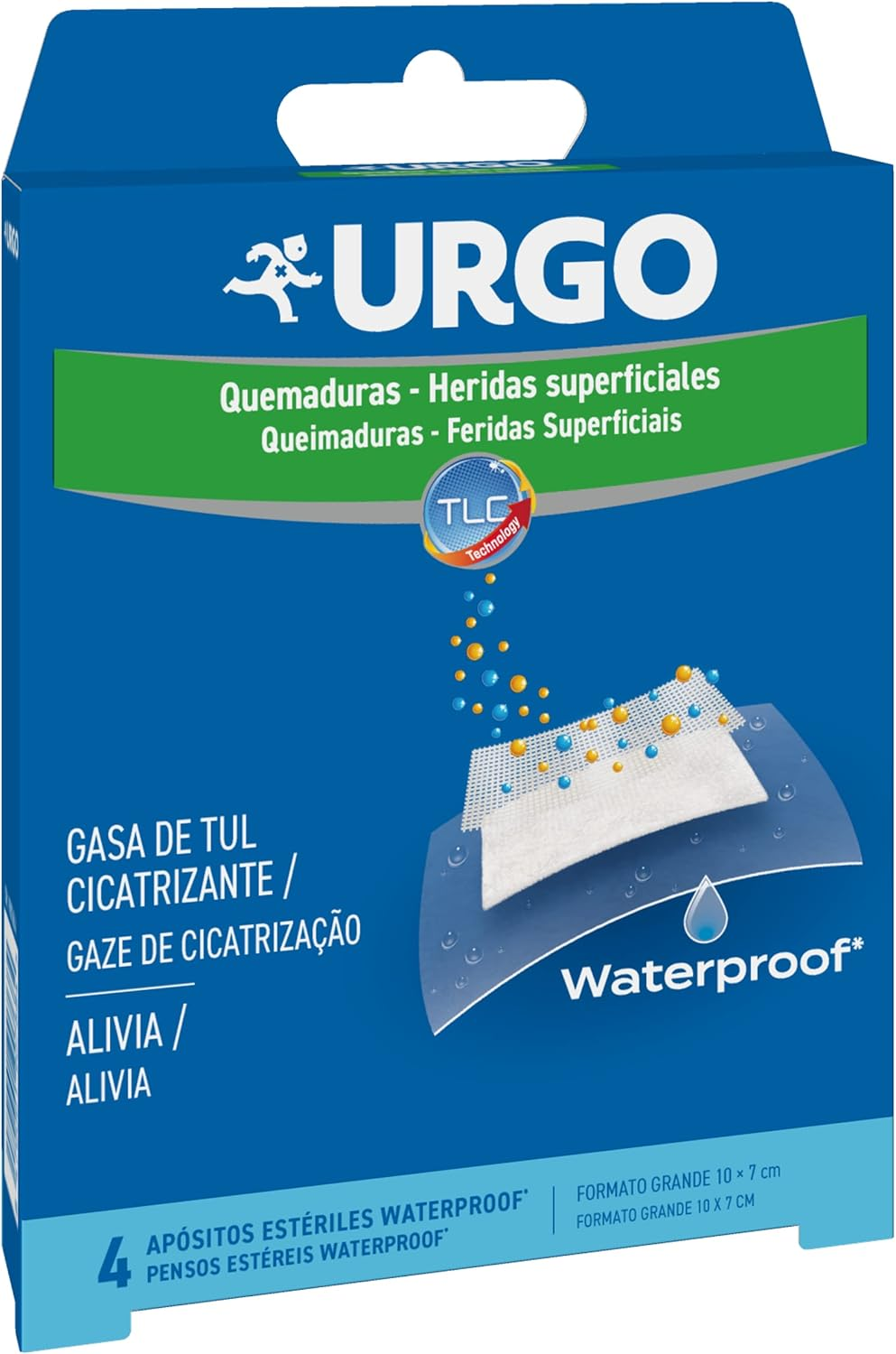 Urgo - Quemaduras Y Heridas Superficiales Waterproof - Apósitos Estériles Imperm