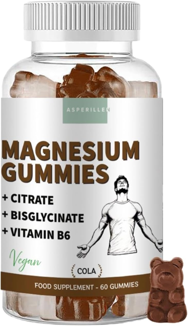 Gominolas De Citrato De Magnesio 1560Mg + Magnesio Bisglicinato 600Mg - Alta Bio