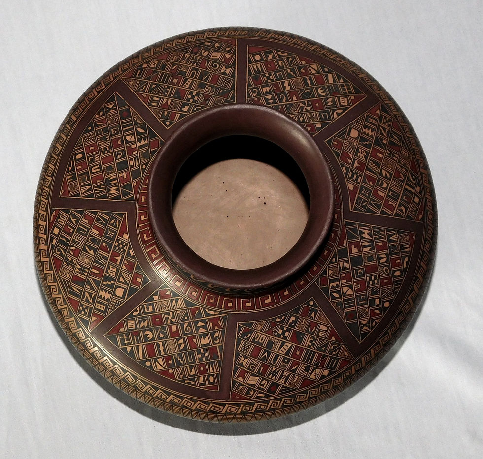 Thumbnail: Rondina Huma Pottery Jar (SWAIA - Multiple Awards)