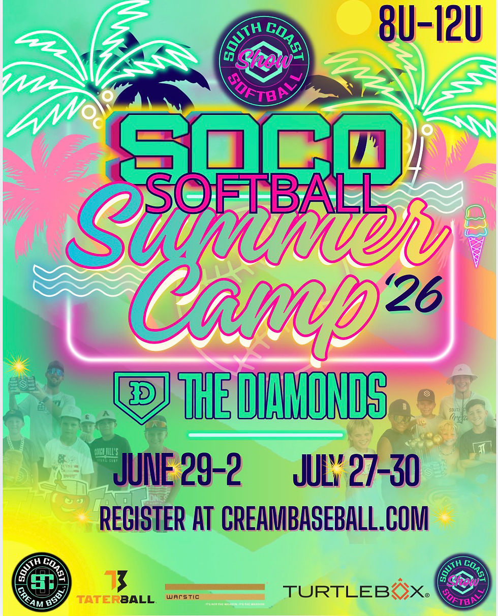 SoCo Softball Summer Camp 2026 Week 1