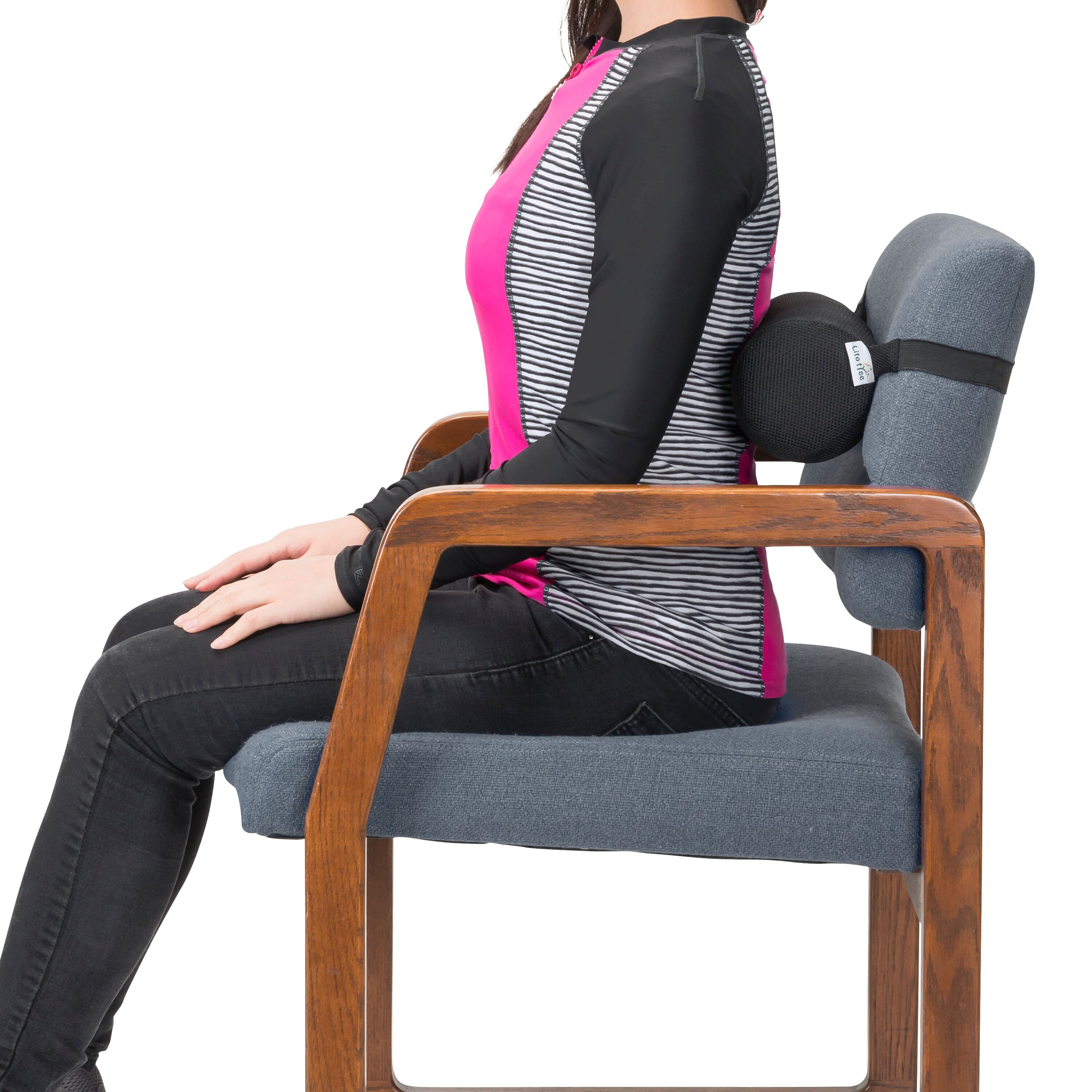 LitoTree Memory Foam Lumbar Support Pillow 12x4.5 inch Roll litotree