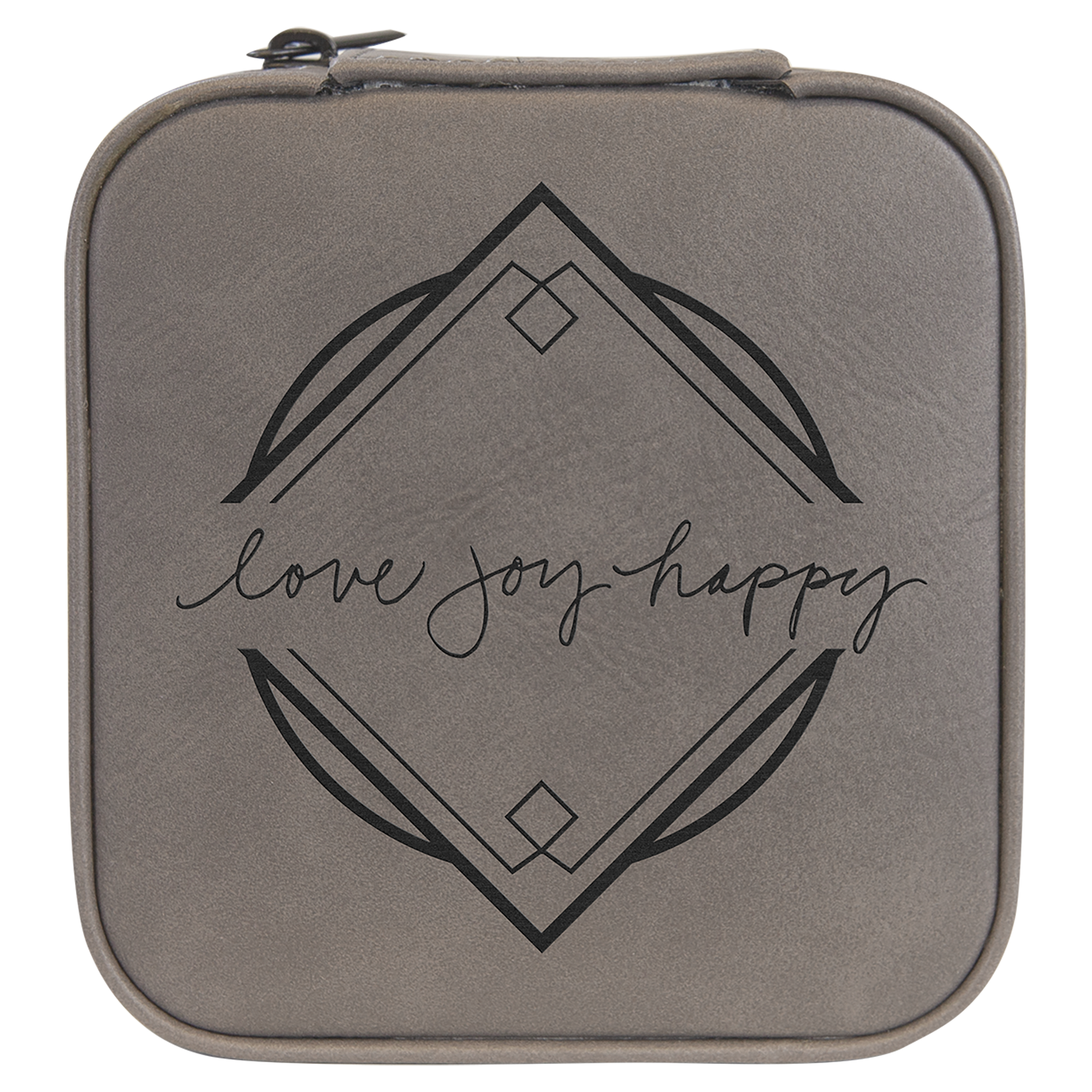 Grey/Black Jewelry Box/Travel/Home