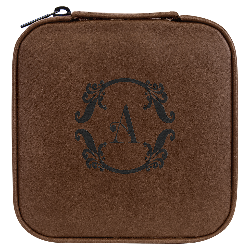 Thumbnail: Dark Brown/Black Jewelry Box/Travel/Home
