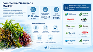 Commercial Seaweeds Market Growth Driven by Rising Demand Across Food and Agriculture Industries