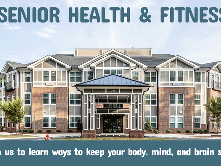 Join us for Senior Health & Fitness