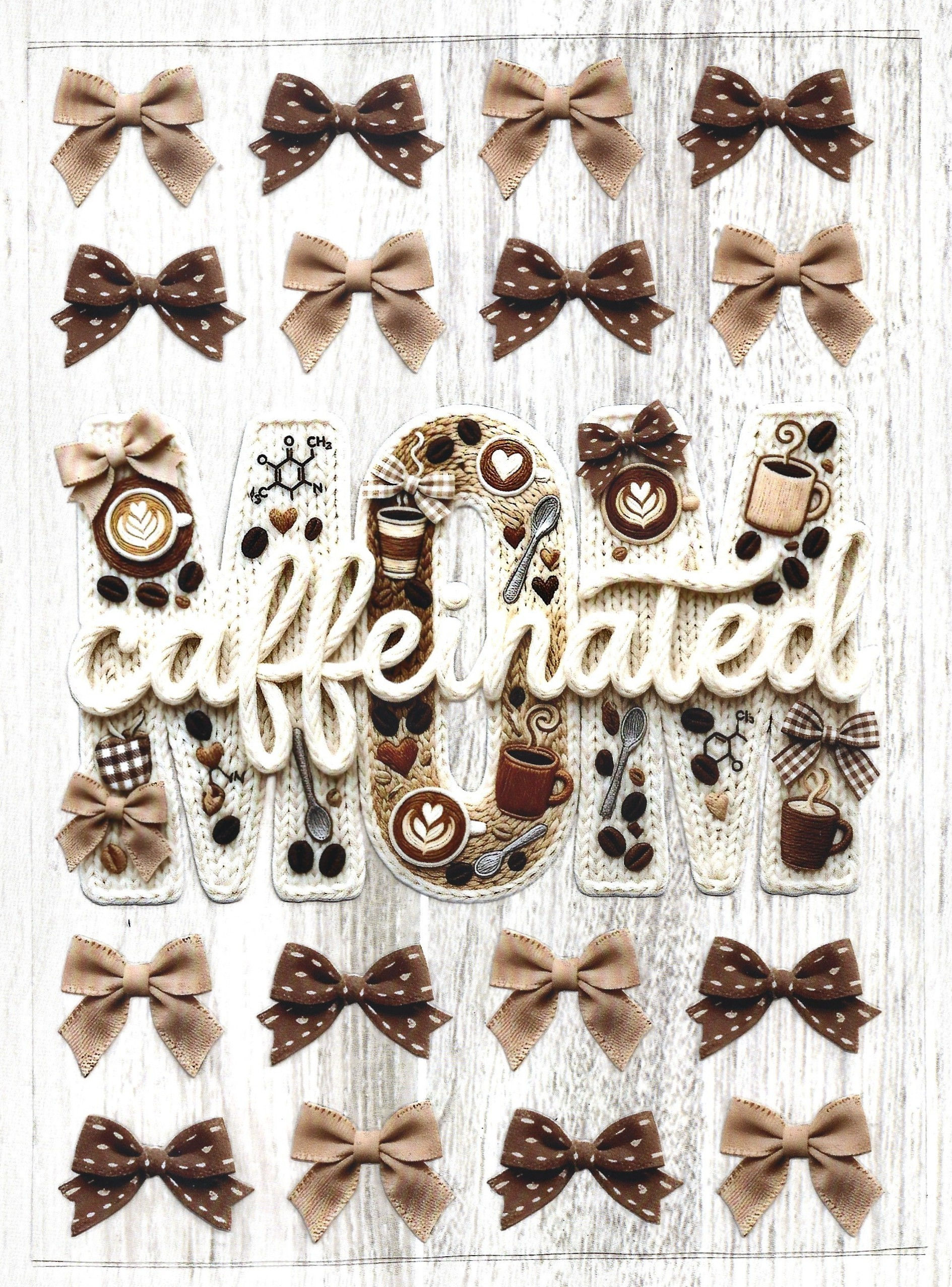 B88 Books & Coffee Wrap
