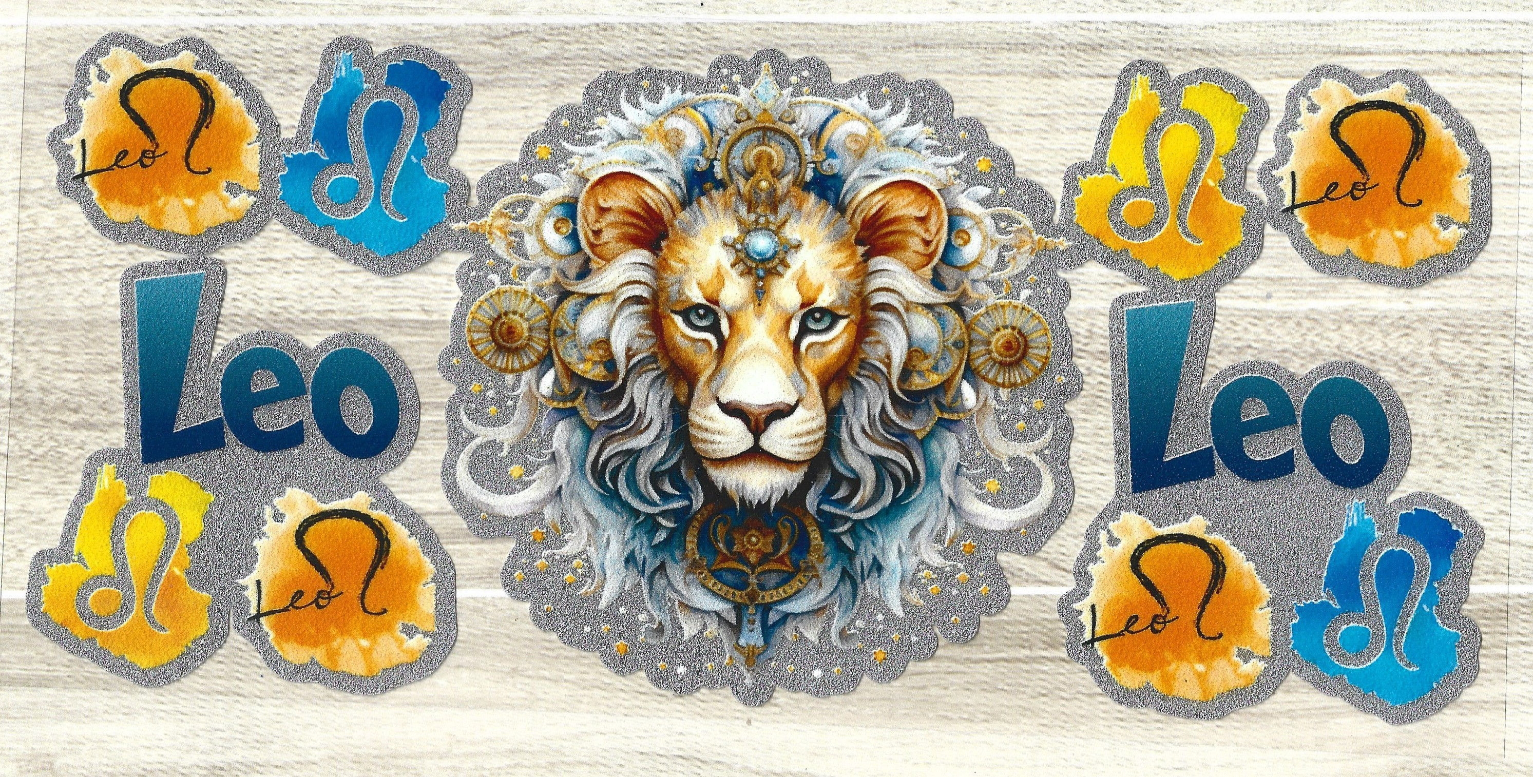 Z5 Glitter Zodiac Wrap