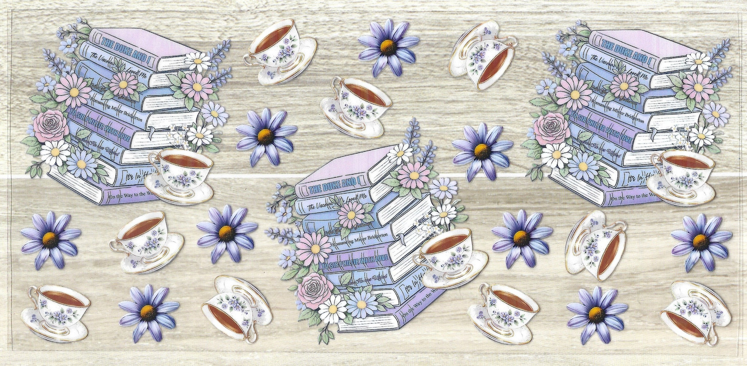 B106 Books & Coffee Wrap