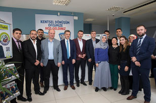 GAZİOSMANPAŞA BELEDİYESİ PAZARİÇİ KENTSEL DÖNÜŞÜM OFİSİ AÇILDI