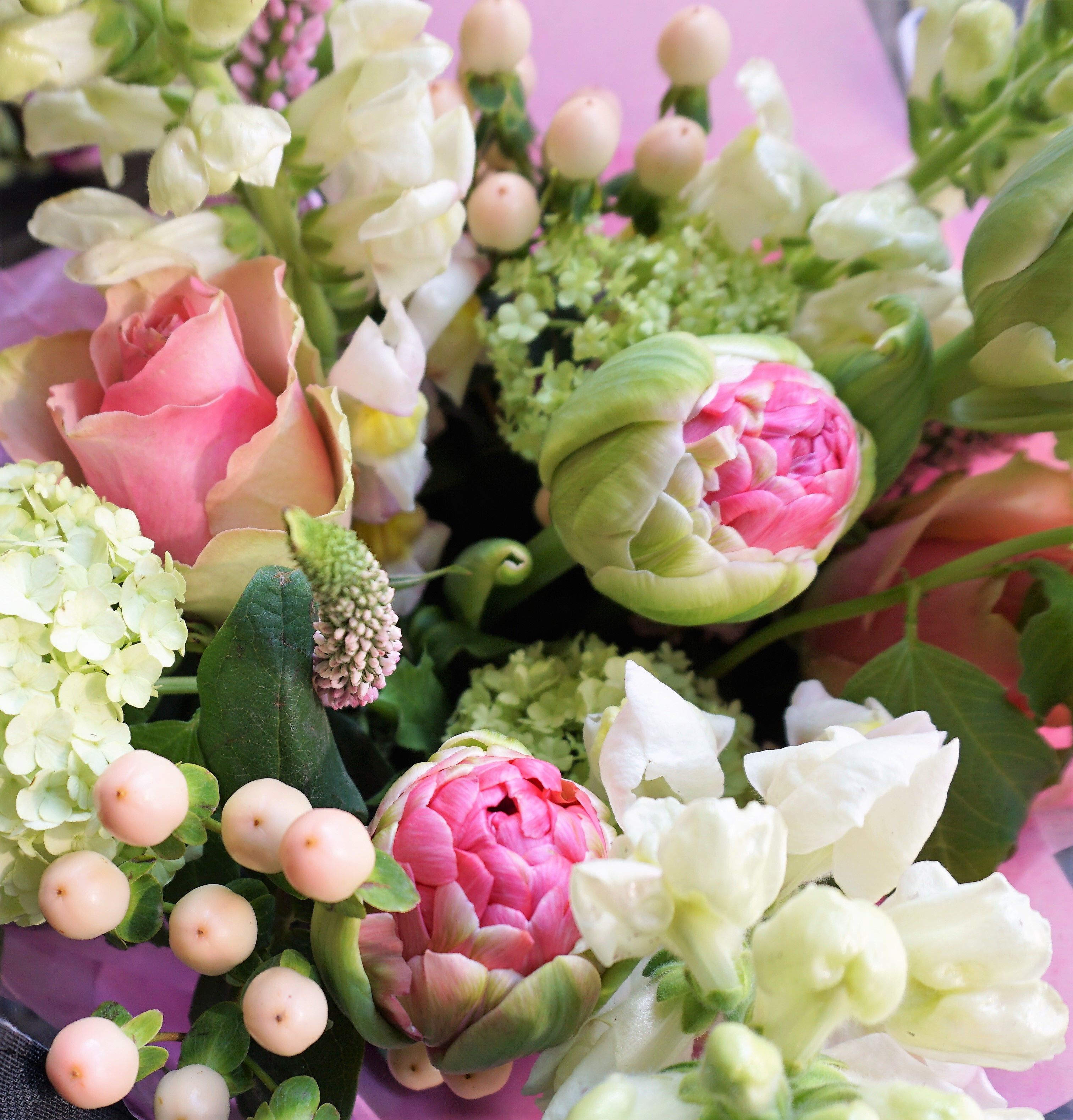 Spring pinks and white scented. Prices from -