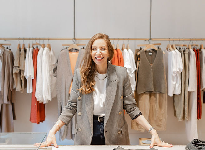 Keren Beaumont Personal Stylist in store