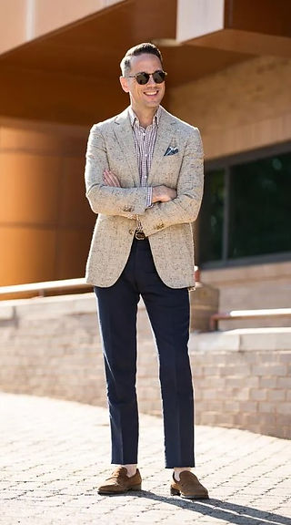 Men's summer business style