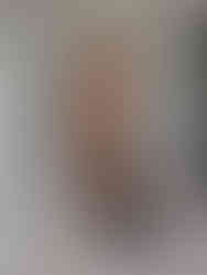 Keren Beaumont in bulky teddy coat layered over a sweater