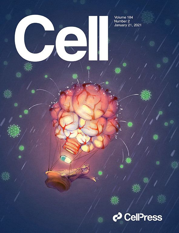 scientific journal cover cell volume 184 number 2 January 21 2021 baricitinib