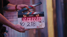 action reel for a video