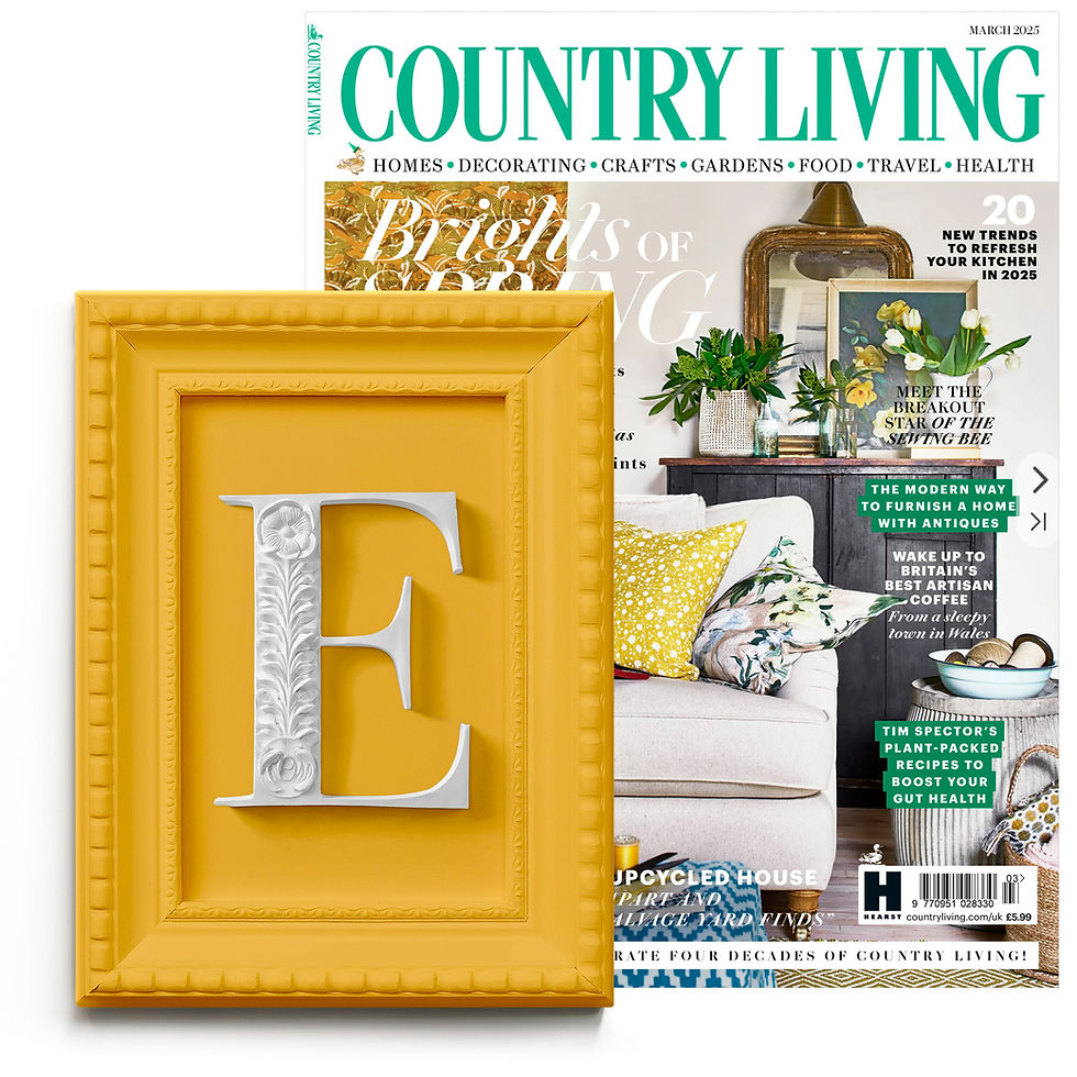 Our optical illusion tiles among Country Living's artisan shopping edit (March 2025 issue)