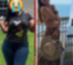 Hawk Wellness Client Before and After with Successful Weight Loss Peptides