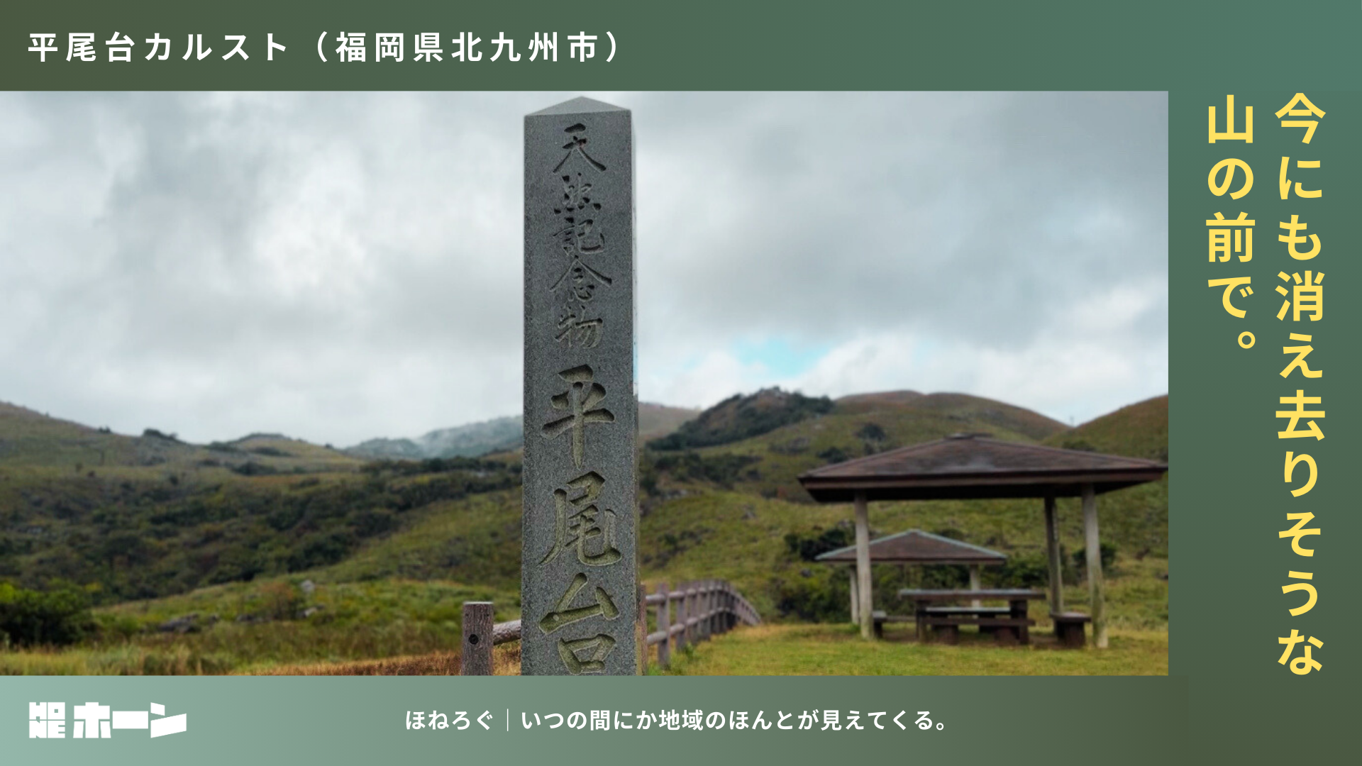日本三大カルスト平尾台。今にも消え去りそうな山の前で。【福岡県北九州市】 | 株式会社HONE - 地方の文化と経済を骨太にするマーケティング支援