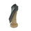 Thumbnail: Grey Velvet Necklace Display Stand Wooden base