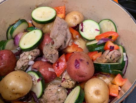 One-Pot Mediterranean Chicken and Potatoes