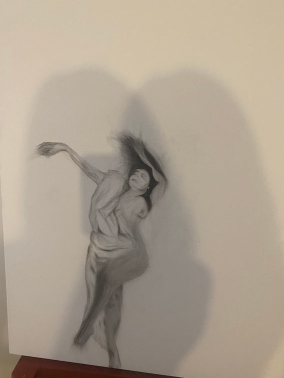 WORK IN PROGRESS - 70x100cm