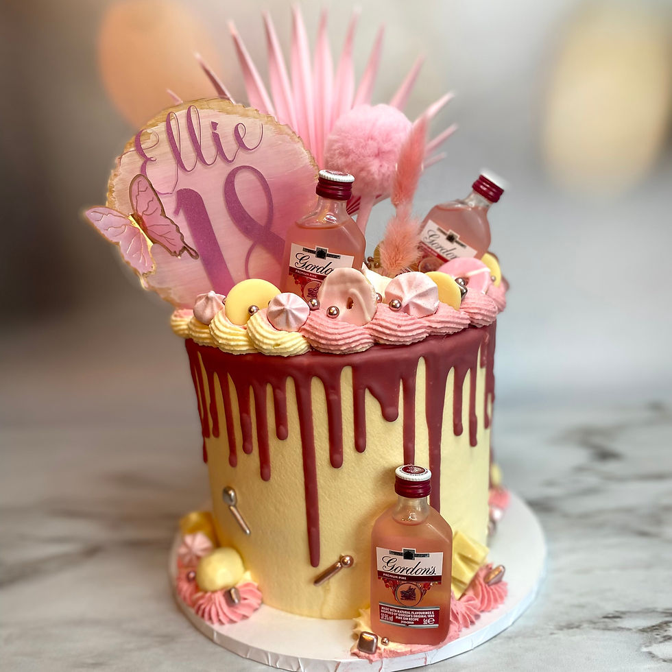 Cake & Sip - Signature Mini Liquor Bottle Cakes